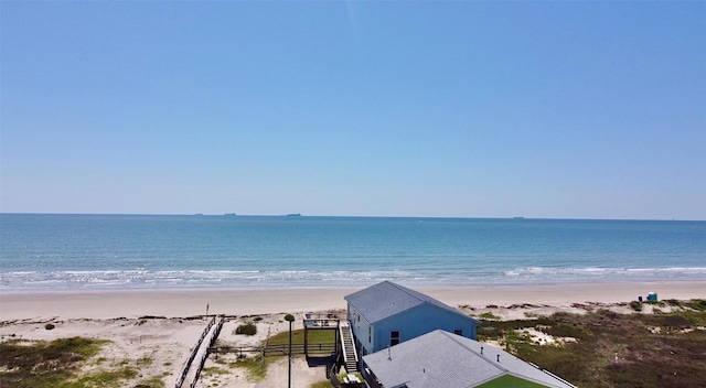 101 Saltgrass Ave, Surfside Beach, TX 77541 - view of water feature with a beach view