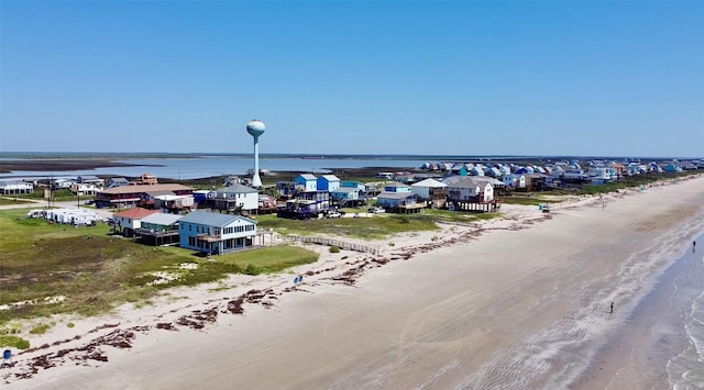 101 Saltgrass Ave, Surfside Beach, TX 77541 - bird's eye view with a view of the beach and a water view