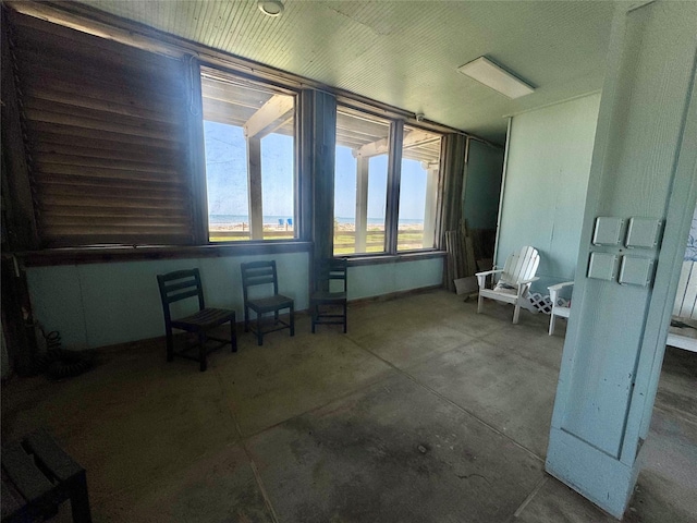 101 Saltgrass Ave, Surfside Beach, TX 77541 - miscellaneous room featuring concrete floors