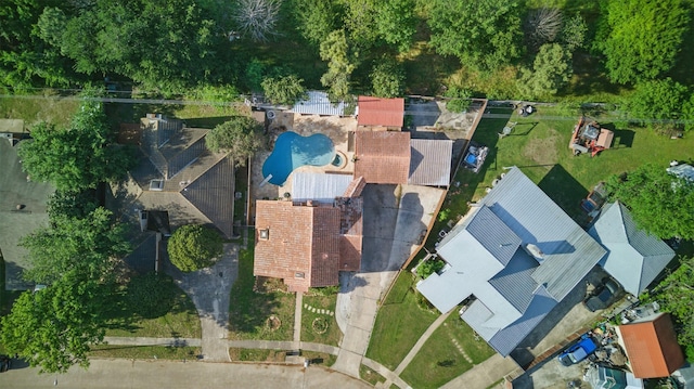 6022 Downwood Forest Dr, Houston, TX 77088 - aerial view