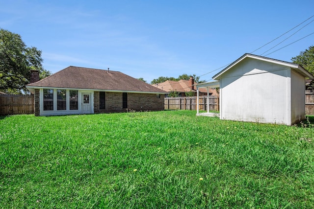 39 Alexander Ct, Angleton, TX 77515 - view of yard