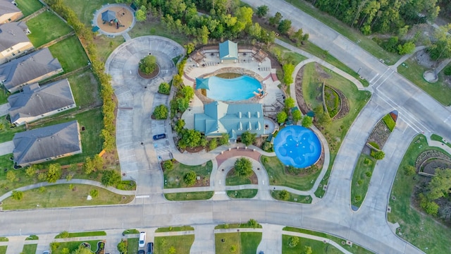 drone / aerial view