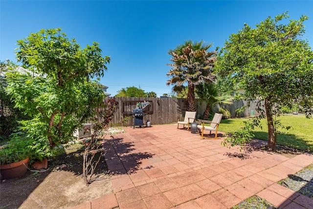 2216 Grover Ave, Galveston, TX 77551 - view of patio featuring area for grilling