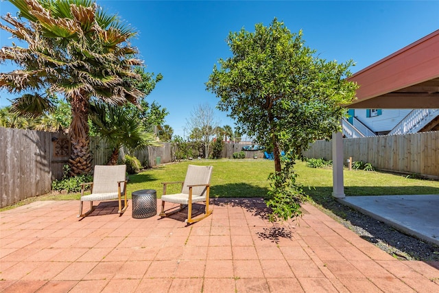 2216 Grover Ave, Galveston, TX 77551 - view of patio / terrace