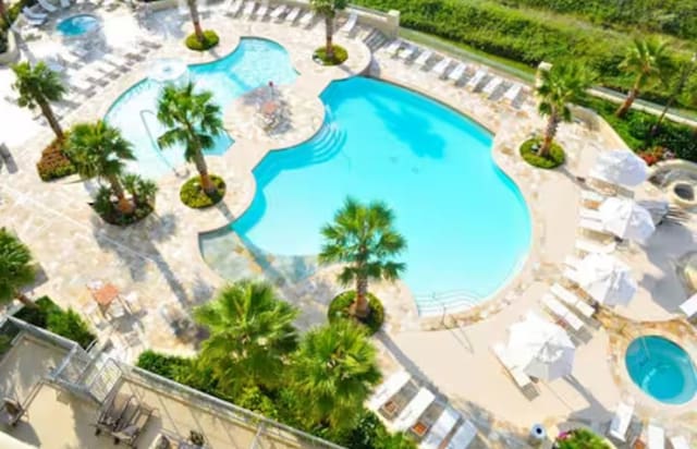 801 E Beach Dr Unit Tw2606, Galveston, TX 77550 - view of swimming pool