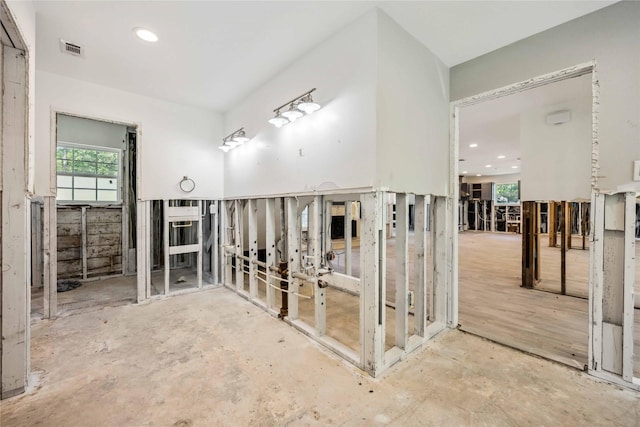 interior space featuring visible vents