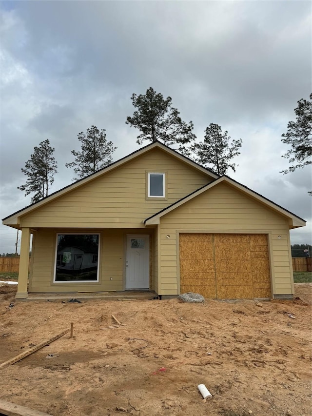 view of front of house
