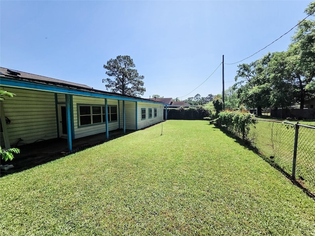 106 Jordan Ave, Cleveland, TX 77327 - view of yard with a fenced backyard