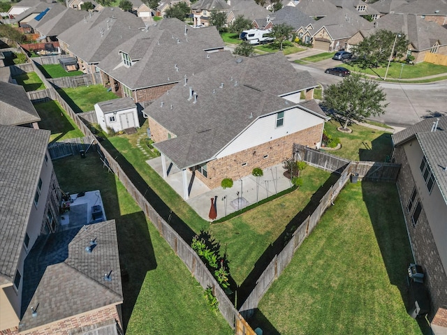 6303 Wood Creek Ln, League City, TX 77573 - birds eye view of property featuring a residential view