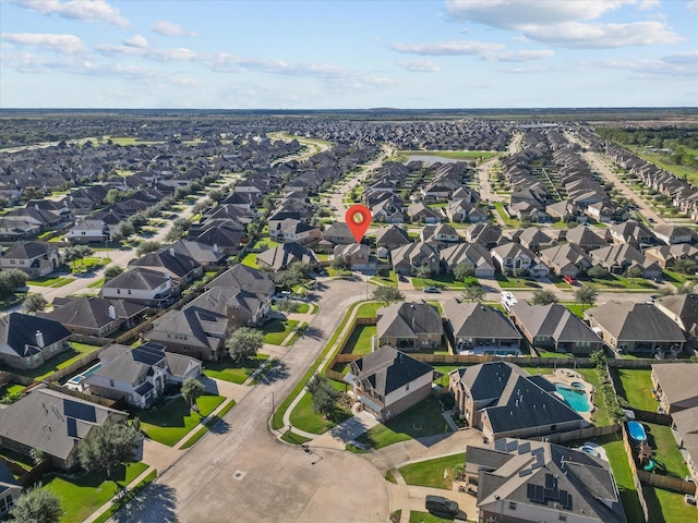6303 Wood Creek Ln, League City, TX 77573 - aerial view with a residential view