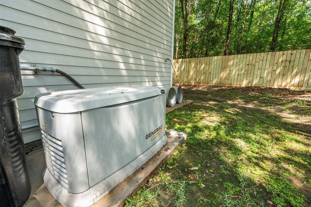 14832 Oak Shores Dr, Willis, TX 77318 - exterior view of a power unit and fence