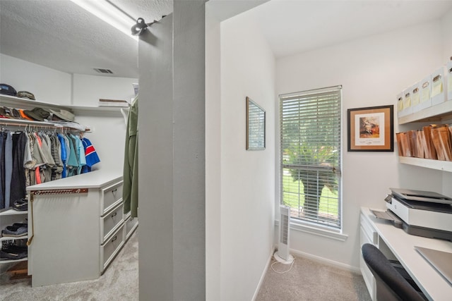 14832 Oak Shores Dr, Willis, TX 77318 - walk in closet with light carpet