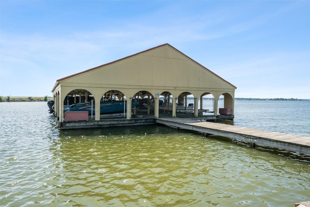14832 Oak Shores Dr, Willis, TX 77318 - dock area featuring a water view