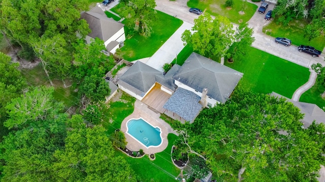 drone / aerial view
