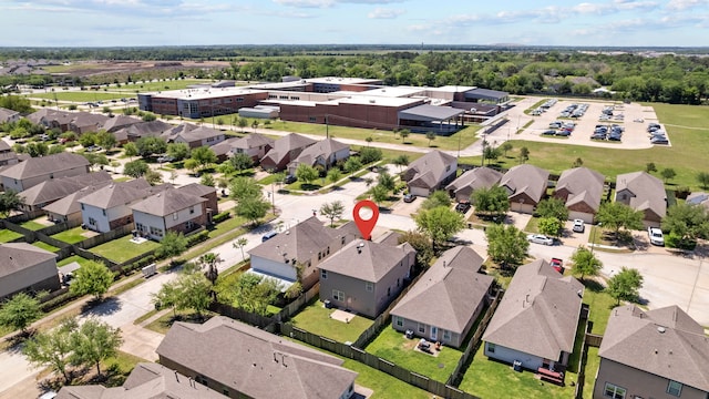 6857 Dogwood Cliff Ln, Dickinson, TX 77539 - aerial view with a residential view