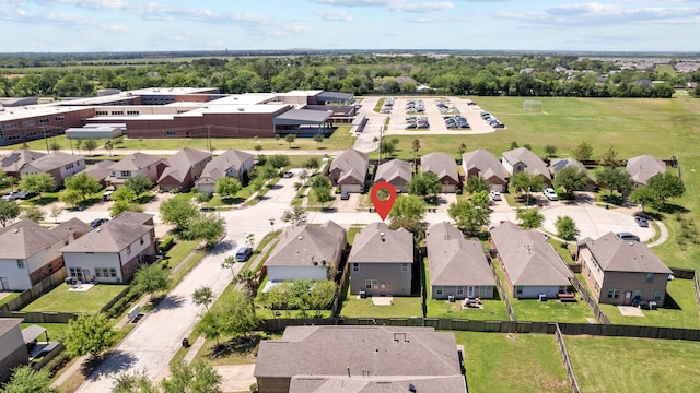 6857 Dogwood Cliff Ln, Dickinson, TX 77539 - bird's eye view featuring a residential view