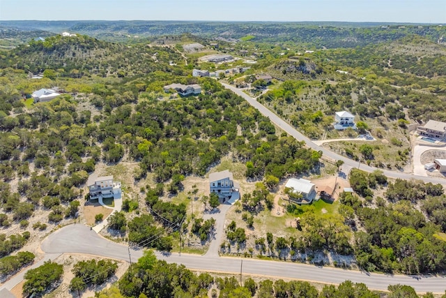 206 Damar Cv, Canyon Lake, TX 78133 - aerial view featuring a view of trees
