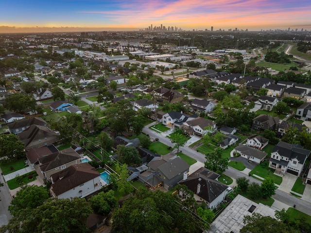 1906 Ebony Ln, Houston, TX 77018 - aerial overview of property's location
