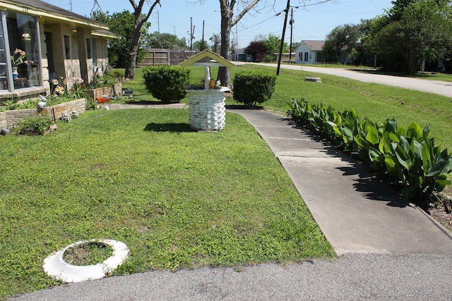 view of yard