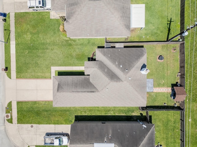 drone / aerial view