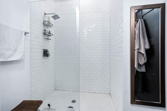 full bath with a stall shower