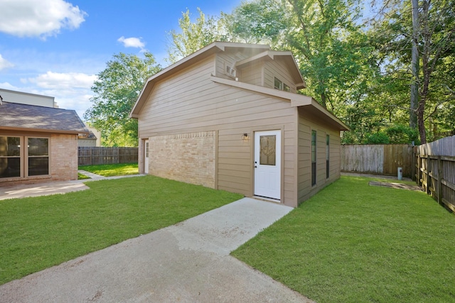 13510 Cedar Point Dr, Cypress, TX 77429 - view of outdoor structure with a fenced backyard