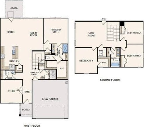 14212 Spring Valley Dr, Conroe, TX 77303 - home floor plan