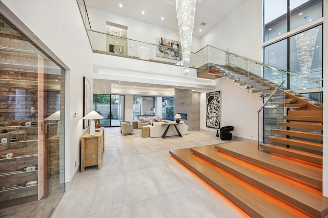 310 E Cowan Dr, Houston, TX 77007 - lobby with stairs