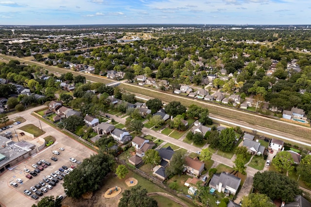 10223 Dude Rd, Houston, TX 77064 - birds eye view of property with a residential view