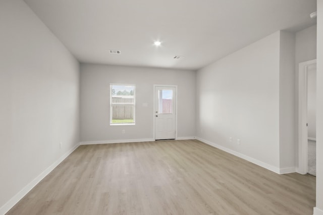 17836 Lionheart Rd, Conroe, TX 77306 - unfurnished room with light wood-style flooring and baseboards