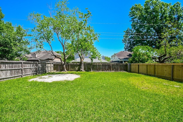 19918 Burle Oak Dr, Humble, TX 77346 - view of yard with a fenced backyard