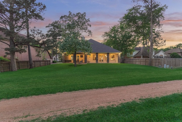 12122 Hawthorne Dr, Montgomery, TX 77356 - rear view of property