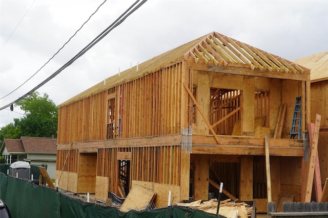 view of outbuilding with an exterior structure