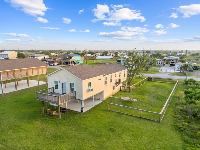 1120 N Monkhouse Dr, Crystal Beach, TX 77650 - aerial perspective of suburban area