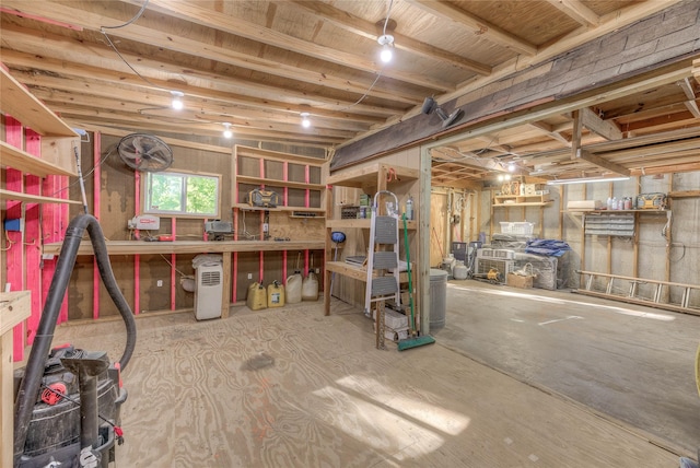25 S Magnolia Ln, Shepherd, TX 77371 - below grade area with a workshop area
