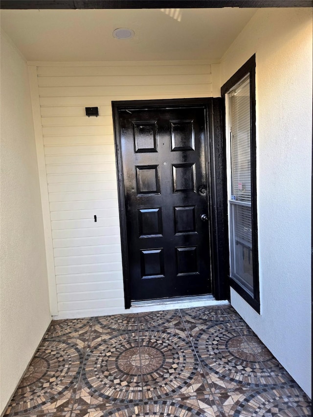 12325 Ridgeside Dr, Houston, TX 77072 - property entrance with stucco siding
