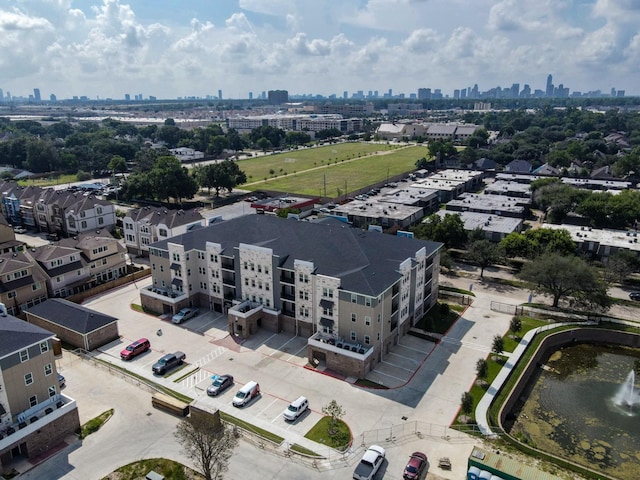 6804 Westview Dr Unit 1407, Houston, TX 77055 - drone / aerial view featuring a view of city