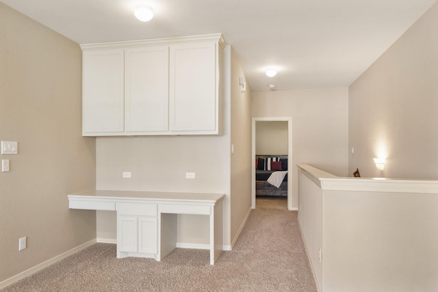 3203 Round Meadow Ln, Missouri City, TX 77459 - hallway with light colored carpet and baseboards