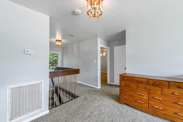 201 Hillcrest Dr, Richmond, TX 77469 - corridor with light colored carpet and baseboards