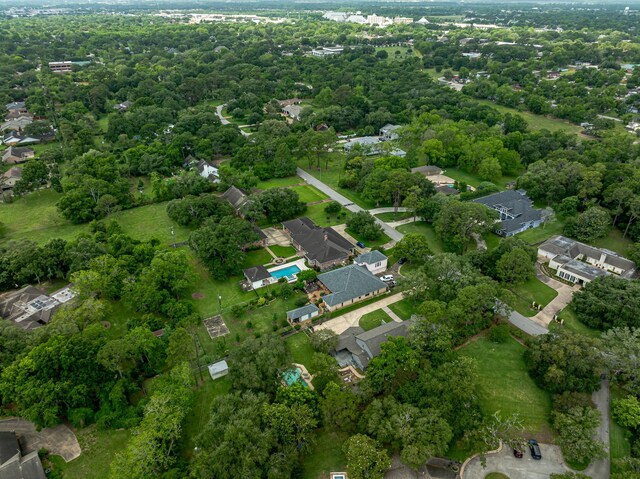 drone / aerial view featuring a residential view