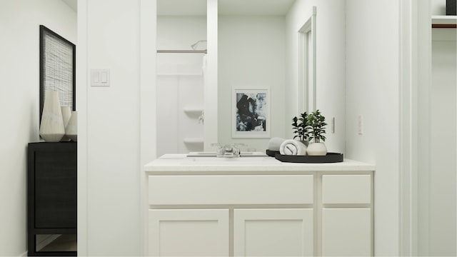 12426 Lady Slipper Rd, Houston, TX 77038 - full bathroom featuring a shower with shower curtain and vanity