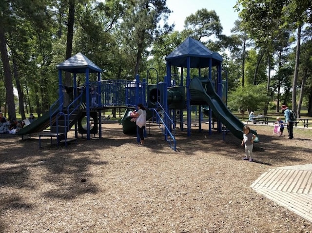 view of communal playground