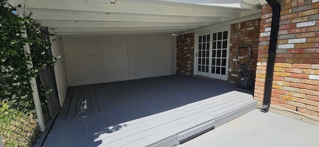 47 W Dansby Dr, Galveston, TX 77551 - view of patio / terrace