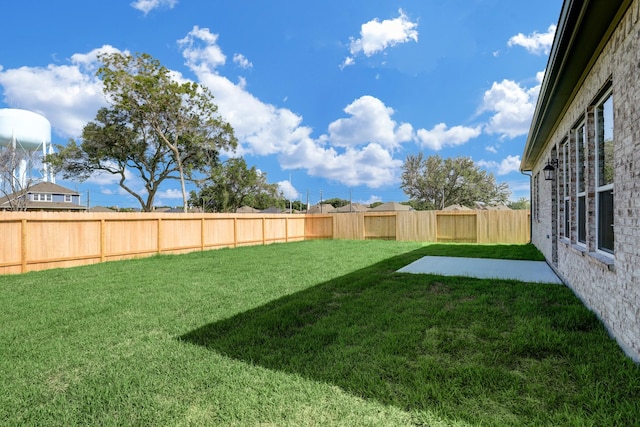 1613 Mija Park Rd, Seabrook, TX 77586 - view of yard with a fenced backyard
