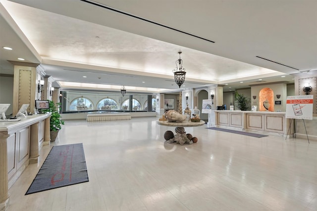 view of community lobby