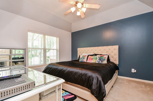 37703 Edgewater Dr, Pinehurst, TX 77362 - carpeted bedroom featuring baseboards and ceiling fan