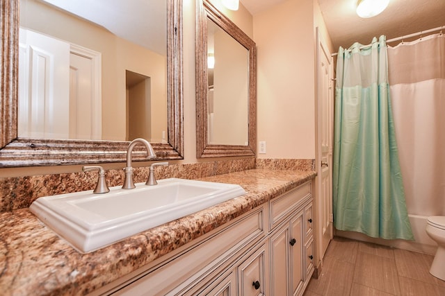 37703 Edgewater Dr, Pinehurst, TX 77362 - bathroom featuring vanity and toilet