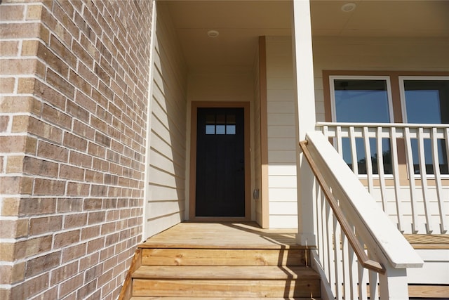 view of entrance to property