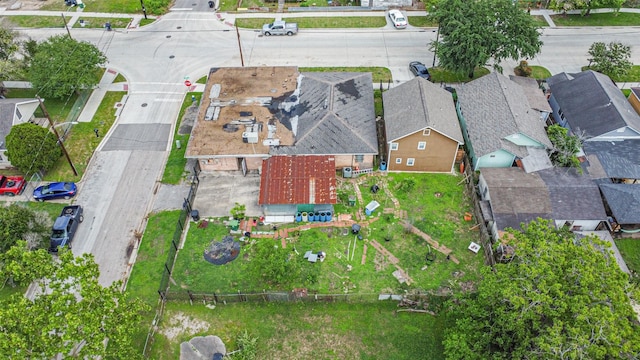 7846 Dayton St, Houston, TX 77012 - aerial view with a residential view