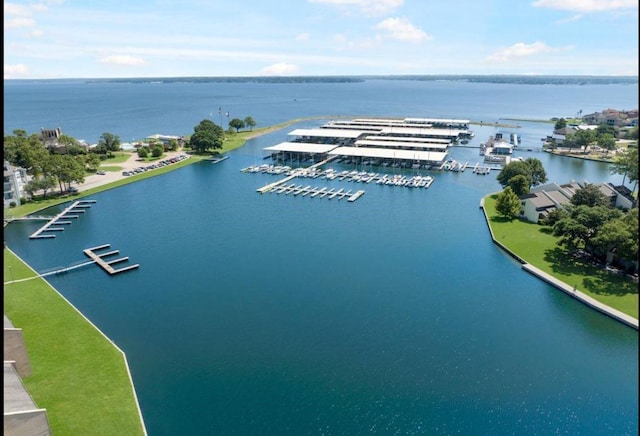 12500 Melville Dr Unit 211, Montgomery, TX 77356 - aerial view of a nearby body of water and a marina